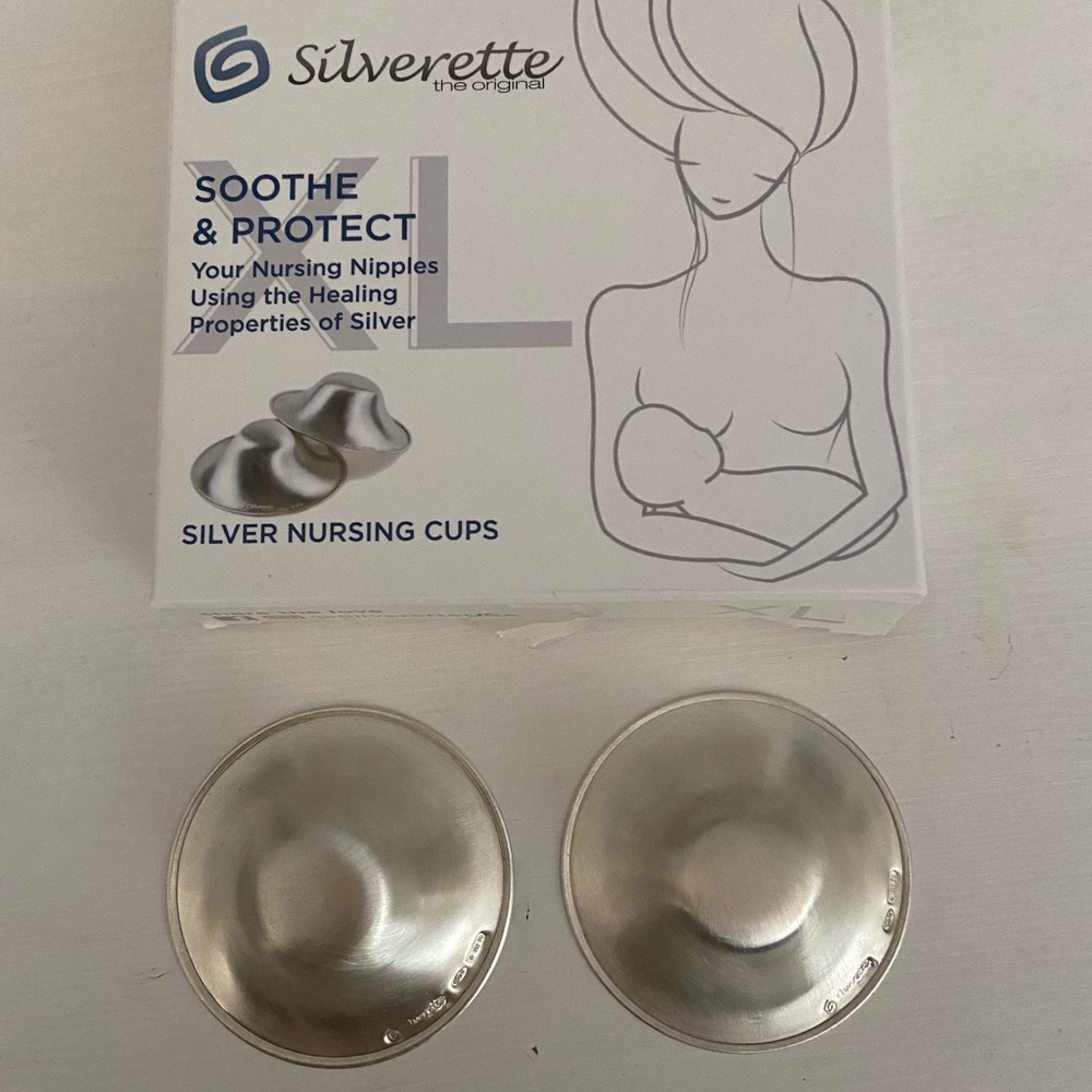 Silverette Nursing Nipple Covers NEW